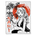Nami Blanket Custom One Piece Manga Anime Bedding 4 - PerfectIvy