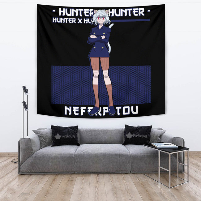 Neferpitou Tapestry Custom Hunter x Hunter Anime Room Decor 2 - PerfectIvy