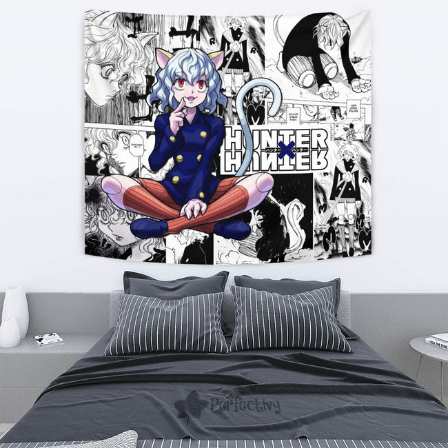 Neferpitou Tapestry Custom Hunter x Hunter Anime mix Manga Home Room Wall Decor 2 - PerfectIvy