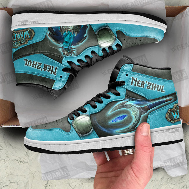 Ner’zhul World of Warcraft JD Sneakers Shoes Custom For Fans 2 - PerfectIvy