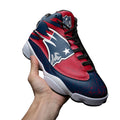 New England Patriots JD13 Sneakers Custom Shoes For Fans 3 - PerfectIvy