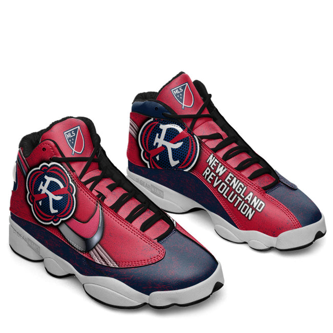 New England Revolution JD13 Sneakers Custom Shoes 4 - PerfectIvy