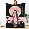 Nezuko Kamado Blanket Custom Moon Style Demon Slayer Anime Bedding 1 - PerfectIvy