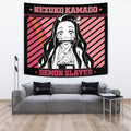 Nezuko Kamado Tapestry Custom Demon Slayer Anime Bedroom Living Room Home Decoration 4 - PerfectIvy