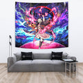 Nezuko Tapestry Custom Galaxy Demon Slayer Anime Room Decor 2 - PerfectIvy
