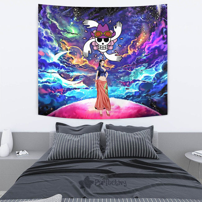Nico Robin Tapestry Custom Galaxy One Piece Anime Room Decor 4 - PerfectIvy