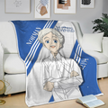 Norman Blanket Custom The Promised Neverland Anime Bedding 3 - PerfectIvy