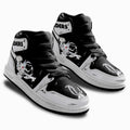 Oakland Raiders Kid Sneakers Custom For Kids 2 - PerfectIvy