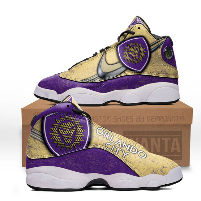 Orlando City JD13 Sneakers Custom Shoes 1 - PerfectIvy