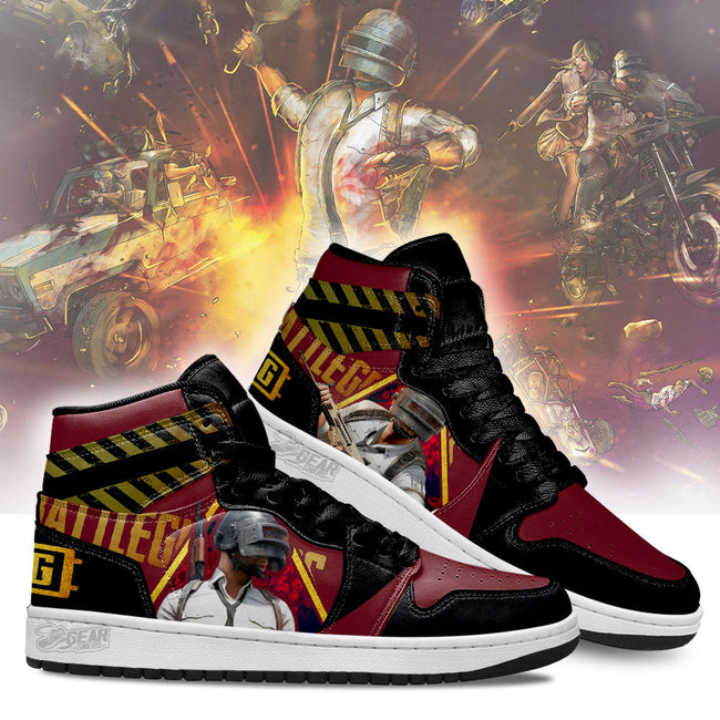 PUBG JD Sneakers Shoes Custom For Fans Sneakers TT06 3 - PerfectIvy