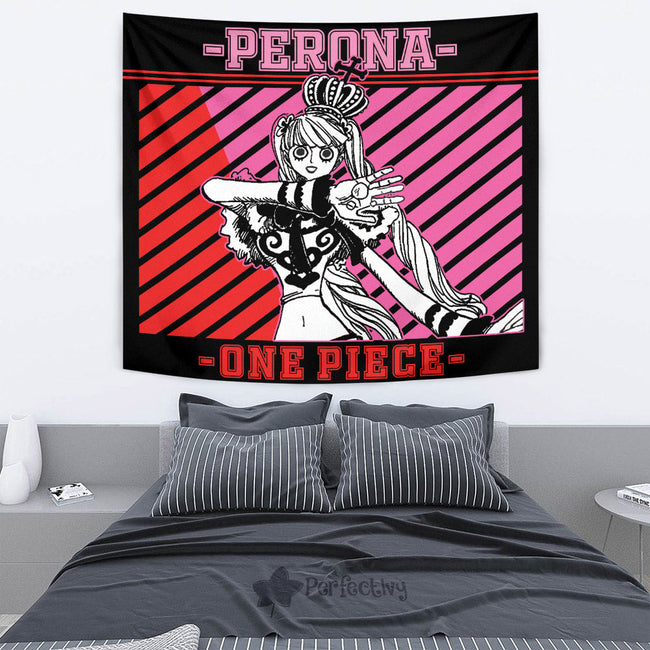 Perona Tapestry Custom One Piece Anime Bedroom Living Room Home Decoration 2 - PerfectIvy