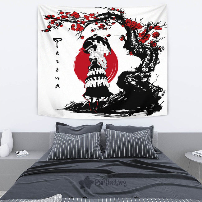 Perona Tapestry Custom One Piece Anime Bedroom Living Room Home Decoration 2 - PerfectIvy
