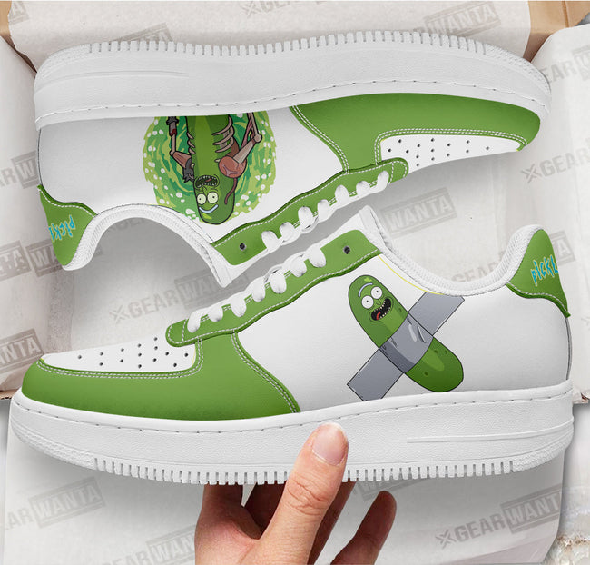 Pickle Rick Rick and Morty Custom Sneakers QD13 2 - PerfectIvy