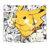 Pikachu Tapestry Custom Pokemon Manga Anime Room Decor 1 - PerfectIvy
