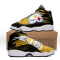 Pittsburgh Steelers JD13 Sneakers Custom Shoes For Fans 1 - PerfectIvy