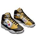 Pittsburgh Steelers JD13 Sneakers Custom Shoes For Fans 2 - PerfectIvy