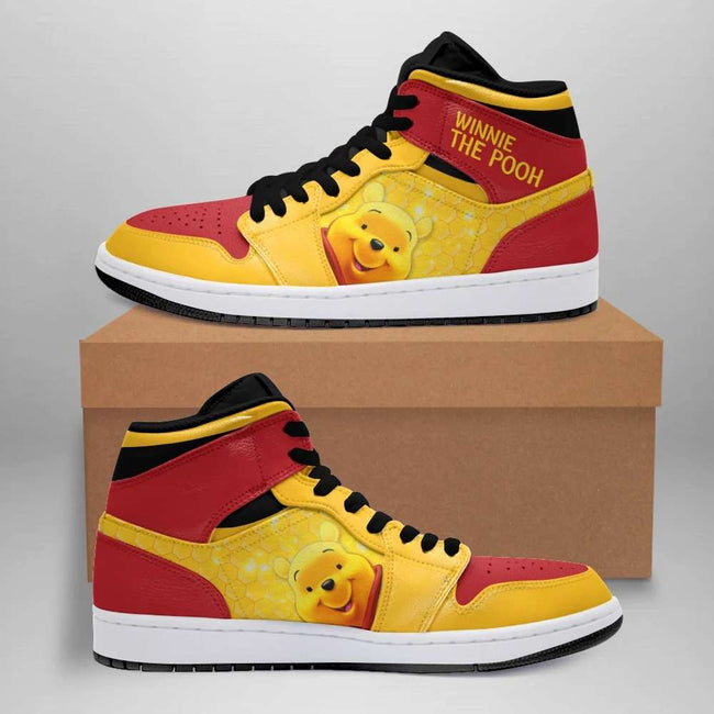 Pooh Bear Winnie The Pooh JD Sneakers Custom Shoes 2 - PerfectIvy