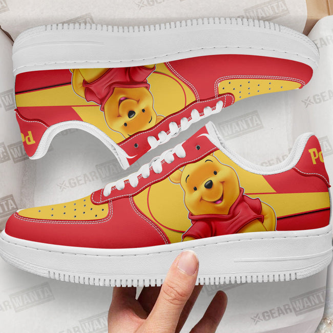 Pooh Custom Cartoon Sneakers LT1310 2 - PerfectIvy
