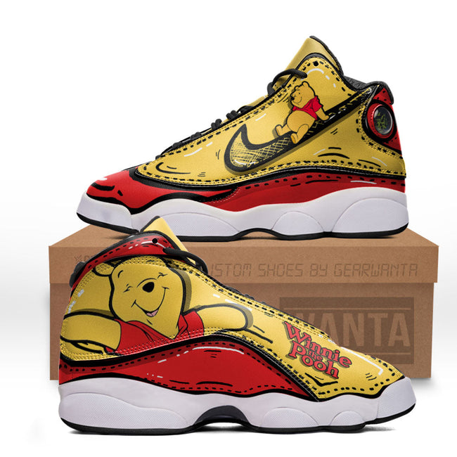 Pooh JD13 Sneakers Comic Style Custom Shoes 1 - PerfectIvy