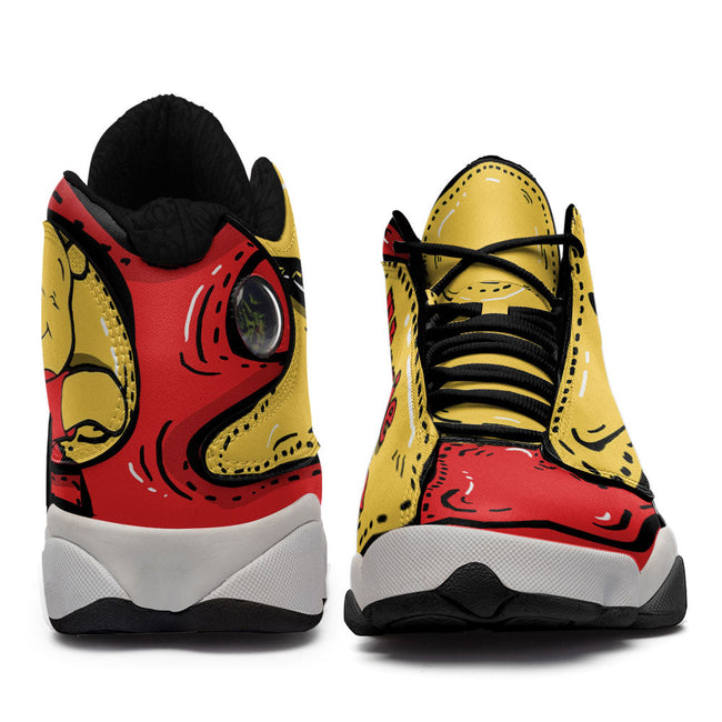 Pooh JD13 Sneakers Comic Style Custom Shoes 2 - PerfectIvy