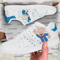 Porky Pig Skate Shoes Custom Looney Tunes Cartoon Sneakers 3 - PerfectIvy