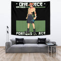 Portgas D. Ace Tapestry Custom One Piece Anime Home Decor 2 - PerfectIvy
