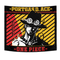 Portgas D. Ace Tapestry Custom One Piece Anime Room Wall Decor 1 - PerfectIvy