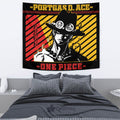 Portgas D. Ace Tapestry Custom One Piece Anime Room Wall Decor 2 - PerfectIvy