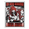 Red Riot Eijiro Kirishima Blanket Fleece Custom My Hero Academia Anime Bedding 1 - PerfectIvy