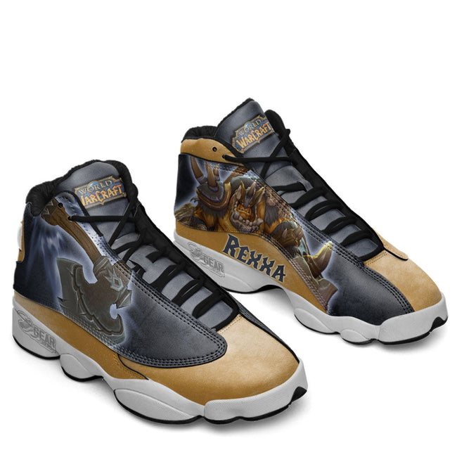 Rexxa JD13 Sneakers World Of Warcraft Custom Shoes For Fans 2 - PerfectIvy