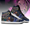 Reyna Valorant Agent JD Sneakers Shoes Custom For Gamer MN13 3 - PerfectIvy