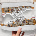 Rigby Regular Show Sneakers Custom Cartoon Shoes 1 - PerfectIvy