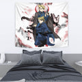 Riza Hawkeye Tapestry Custom Fullmetal Alchemist Anime Home Wall Decor For Bedroom Living Room 2 - PerfectIvy