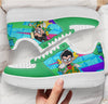 Robin Sneakers Custom Teen Titan Go Cartoon Shoes 1 - PerfectIvy