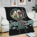 Roronoa Zoro Blanket Moon Style Custom One Piece Anime Bedding 3 - PerfectIvy