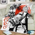 Roronoa Zoro Wano Arc Blanket Custom One Piece Manga Anime Bedding 1 - PerfectIvy