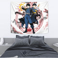 Roy Mustang Tapestry Custom Fullmetal Alchemist Anime Home Wall Decor For Bedroom Living Room 2 - PerfectIvy
