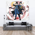 Roy Mustang Tapestry Custom Fullmetal Alchemist Anime Home Wall Decor For Bedroom Living Room 4 - PerfectIvy