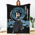 Rukia Kuchiki Blanket Moon Style Custom Bleach Anime Bedding 1 - PerfectIvy