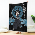 Rukia Kuchiki Blanket Moon Style Custom Bleach Anime Bedding 2 - PerfectIvy
