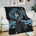 Rukia Kuchiki Blanket Moon Style Custom Bleach Anime Bedding 3 - PerfectIvy