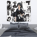 Rukia Kuchiki Tapestry Custom Bleach Anime Manga Room Wall Decor 4 - PerfectIvy