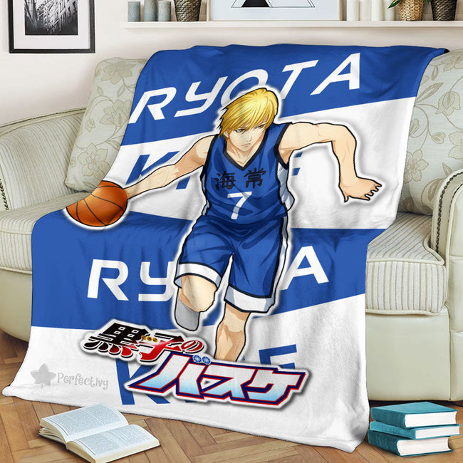Ryota Kise Blanket Fleece Custom Kuroko's Basketball Anime Bedding 3 - PerfectIvy