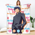 Ryuuji Takasu Blanket Custom Toradora Anime Bedding 1 - PerfectIvy