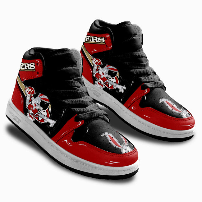 SF 49ers Kid Sneakers Custom For Kids 2 - PerfectIvy