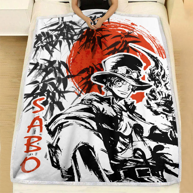 Sabo Blanket Custom One Piece Manga Anime Bedding 1 - PerfectIvy
