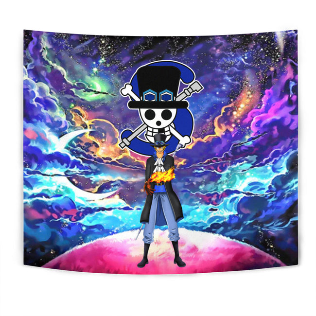 Sabo Tapestry Custom Galaxy One Piece Anime Room Decor 1 - PerfectIvy