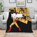 Saitama Blanket Custom One Punch Man Anime Bedding 4 - PerfectIvy