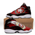 San Francisco 49ers JD13 Sneakers Custom Shoes For Fans 1 - PerfectIvy