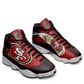 San Francisco 49ers JD13 Sneakers Custom Shoes For Fans 2 - PerfectIvy